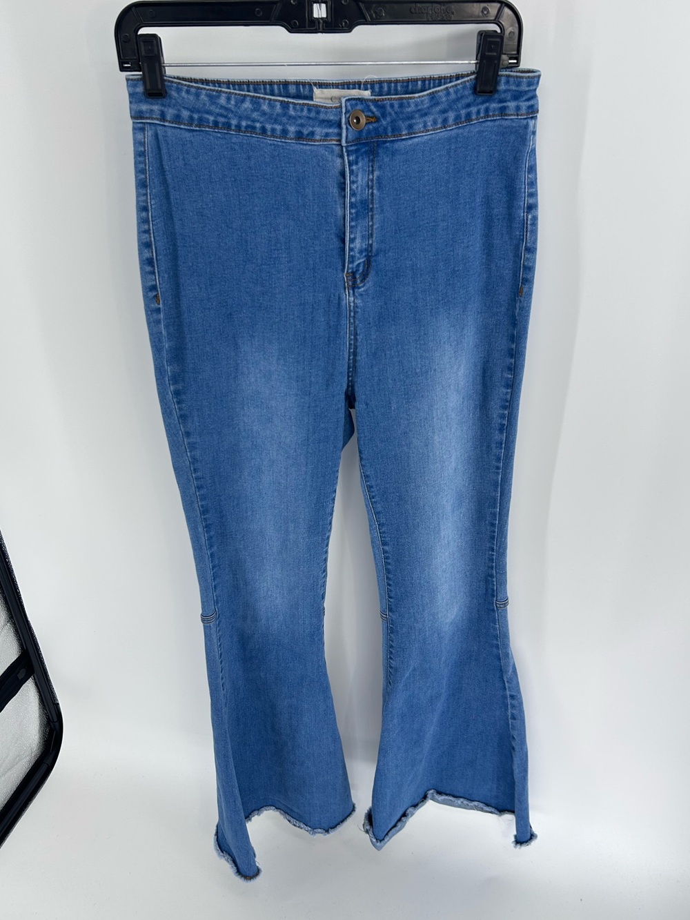 Chelsea & Violet High-Rise Flare Jeans -